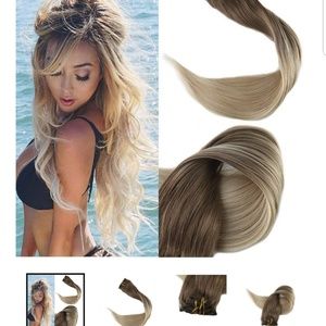 Full shine balyage hair extentions